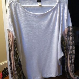 Free people blossom medium in ivory